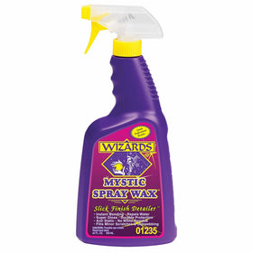Wizards 01235 Mystic Spray Wax Slick Finish Detailer - 22 oz.