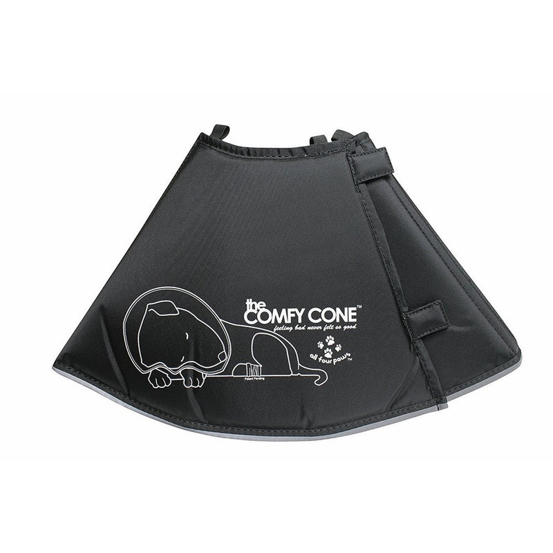 All Four Paws The Original Comfy Cone, Soft Pet Recovery Collar with Removable Stays