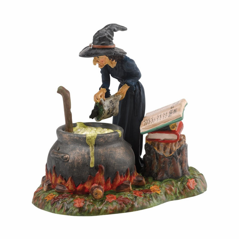 Department 56 Snow Village Halloween Fire Burn and Cauldron Bubble Accessory Figurine