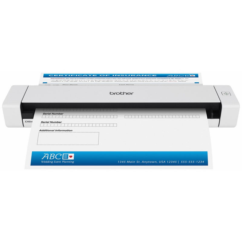 Brother Mobile Color Page Scanner, DS-620, Fast Scanning Speeds, Compact and Lightweight, Compatible with BR-Receipts