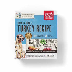 Honest Kitchen The Human Grade Dehydrated Grain Free Turkey Dog Food, 2 lb - Embark