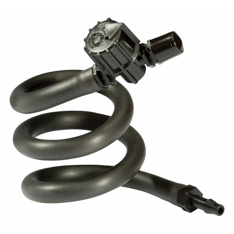 Rain Bird MISTUB-1S Drip Irrigation Flexible Mister, 360° Full Circle Pattern, 12" Length, 1' - 3' Spray Distance