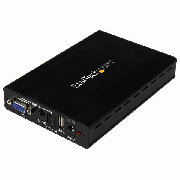 StarTech.com VGA2HDPRO2 1920x1200 Analog VGA to Digital HDMI Scaler with Audio