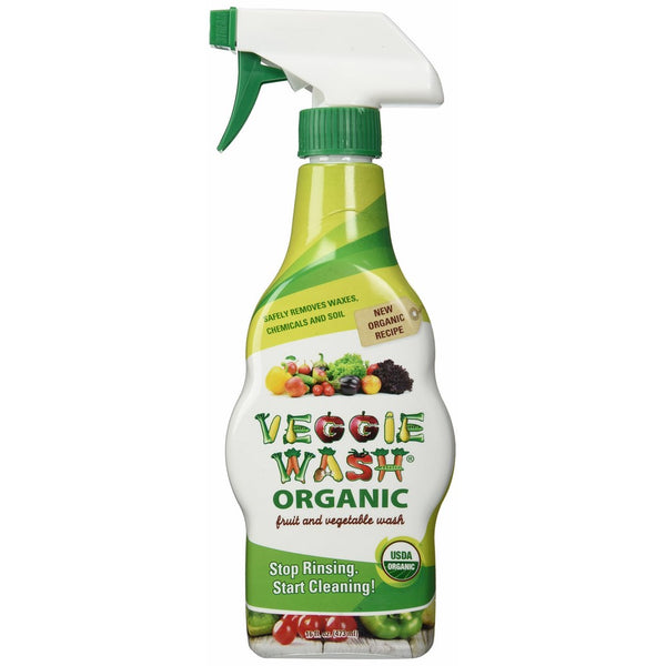 Veggie Wash Organic Fruit and Vegetable Wash, 16 Fluid Ounce