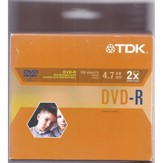 TDKDVD-R47S5 Recordable DVD Disc