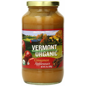 Vermont Village Applesauce, Cinnamon, 24 Ounce