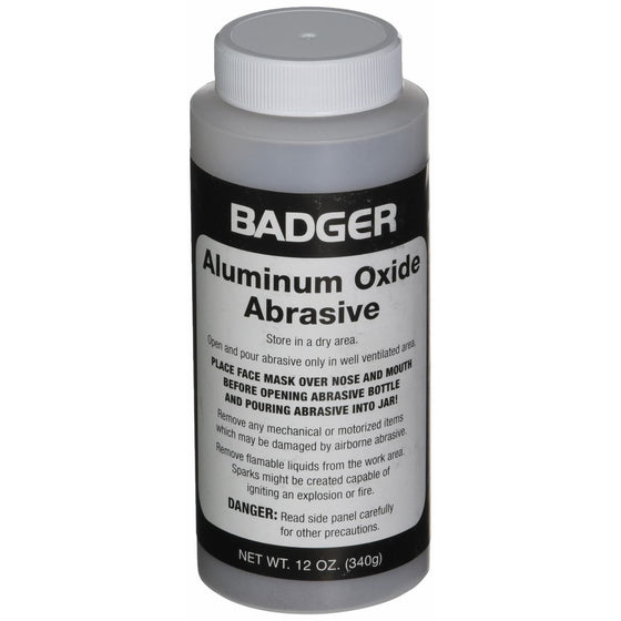 BADGER 12 oz Net Weight Aluminum Oxide Abrasive