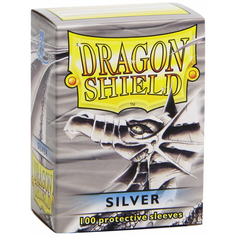 Dragon Shields Sleeves (100-Pack), Silver
