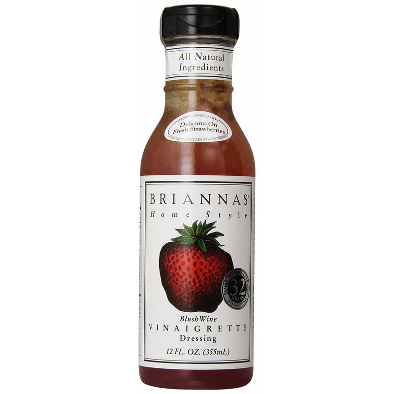 Brianna's Blush Wine Vinaigrette, 12 oz