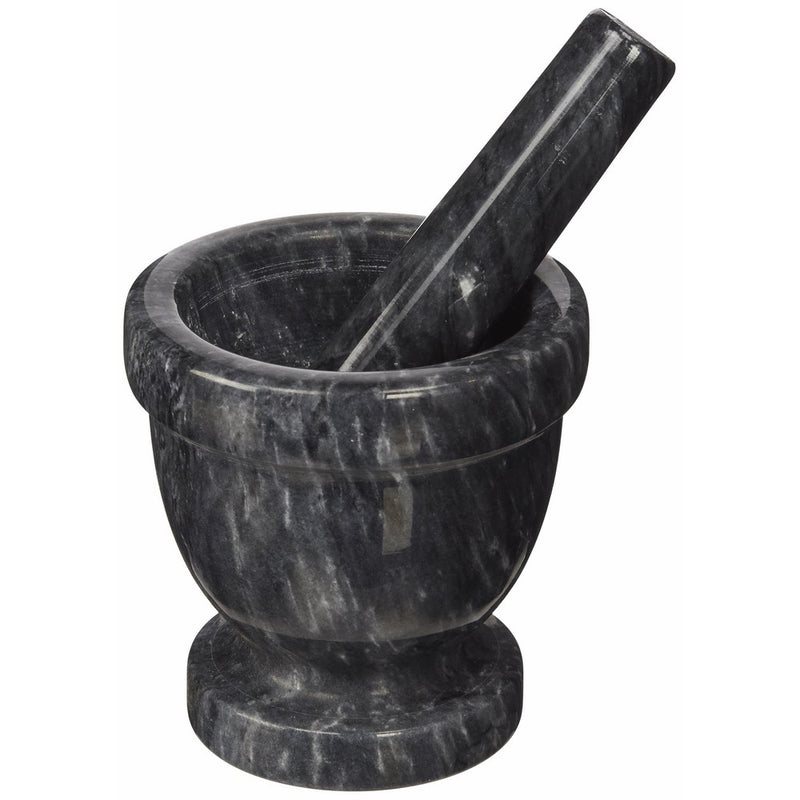 Frontier Natural Products 8509 Mortar & Pestle - Marble, Black, 4 in.