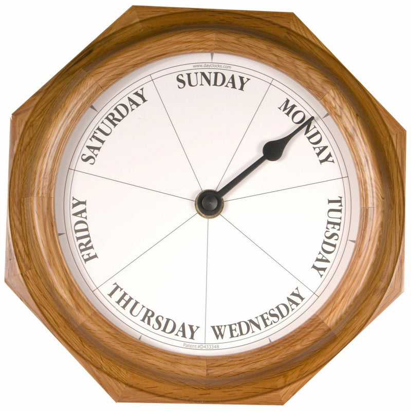 DayClocks Classic Oak Day Clock