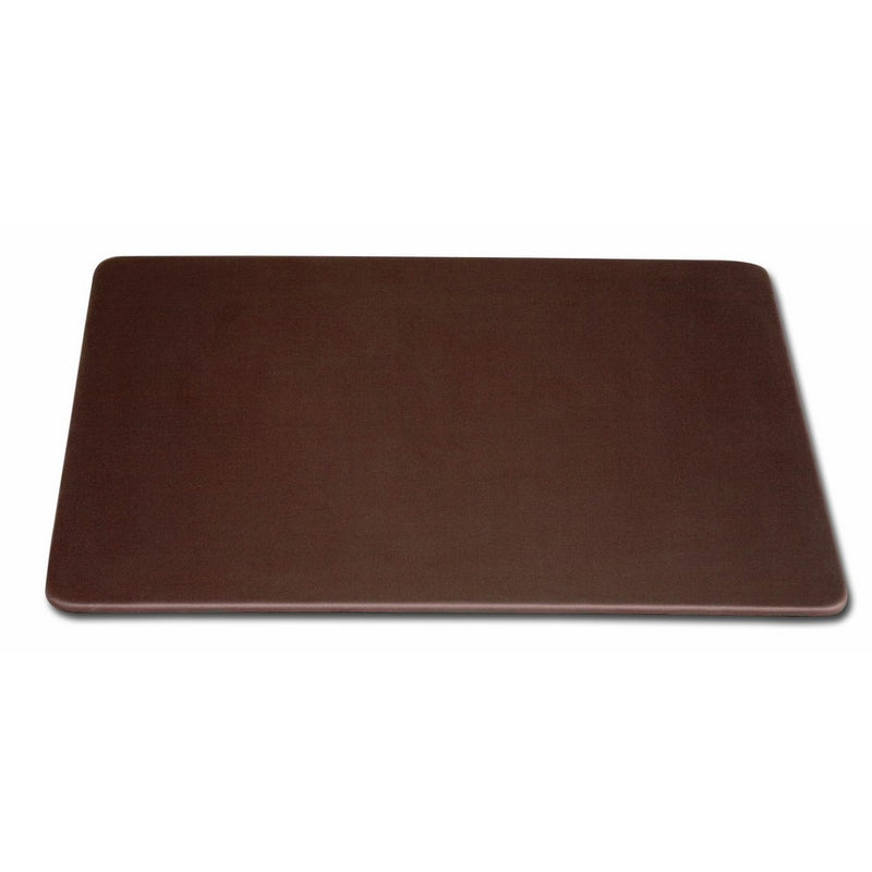 Dacasso Chocolate Brown Leatherette Conference Table Pad, 17 by 14-Inch
