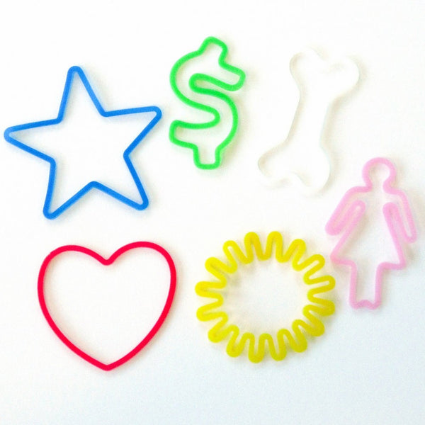 Silly Bandz Fun Shapes - 24 Pack