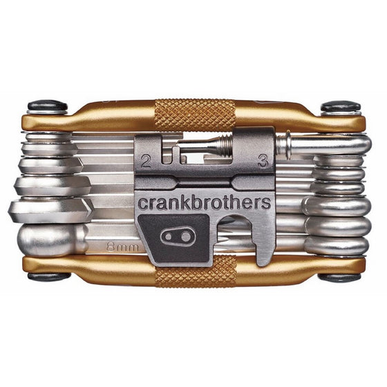 Crank Brothers Multi Bicycle Tool (19-Function, Gold)