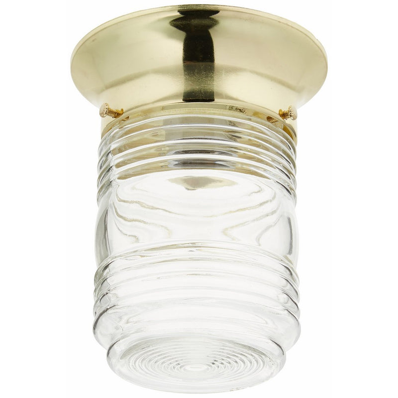 Boston Harbor HV-66919-PB-3L Jelly Jar Porch Light