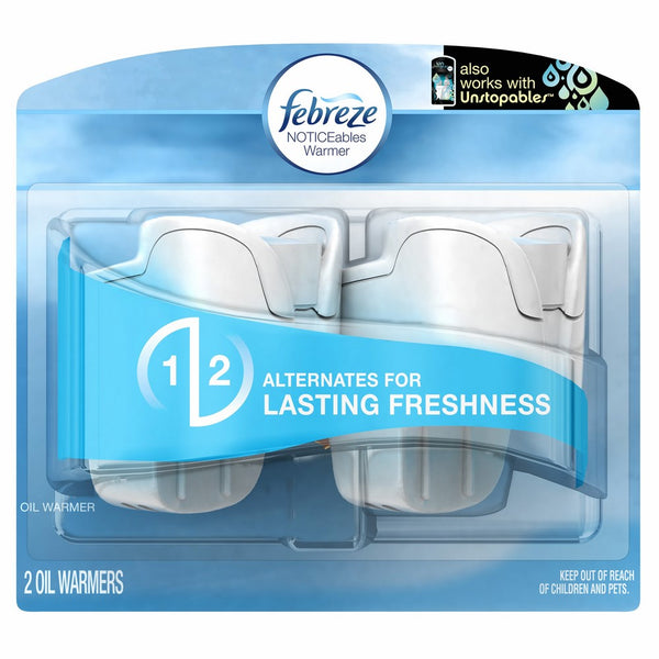 Febreze Noticeables Dual Scented Oil Warmer, 1.75-Ounce, 2 Count