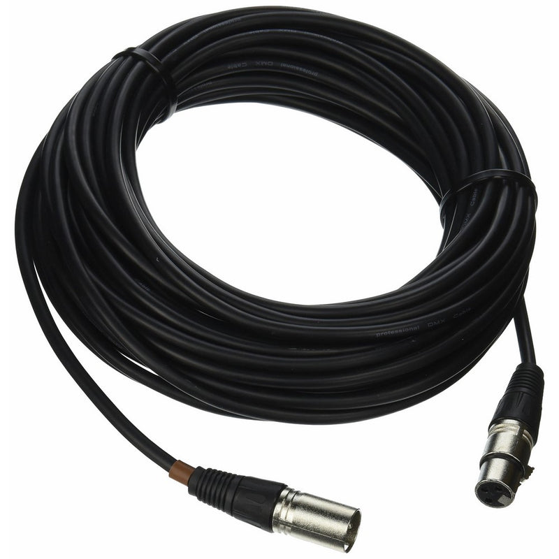 CHAUVET DJ DMX3P50FT 50' 3-Pin XLR Male to Female DMX Lighting Cable | Lighting Accessories