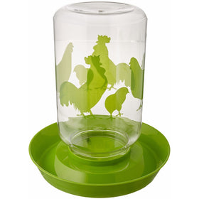 Lixit Corporation SLX0637 Chicken Feeder and Water Fountain, Jumbo, 128-Ounce