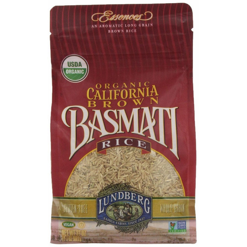 Lundberg Organic California Brown Basmati Rice, 32 Ounce