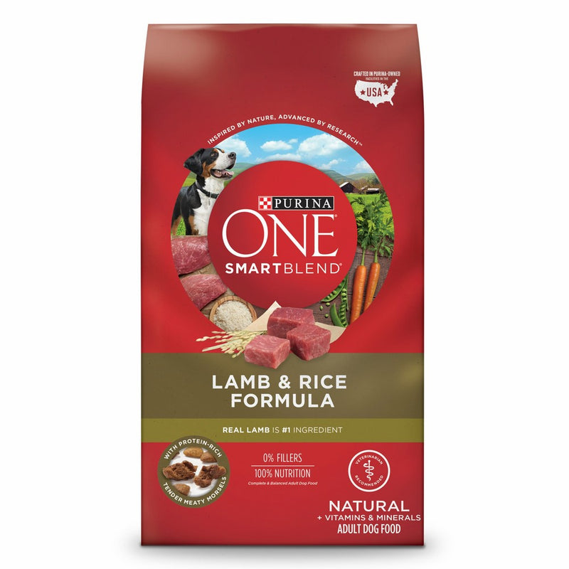 Purina ONE SmartBlend Lamb & Rice Formula Adult Dry Dog Food