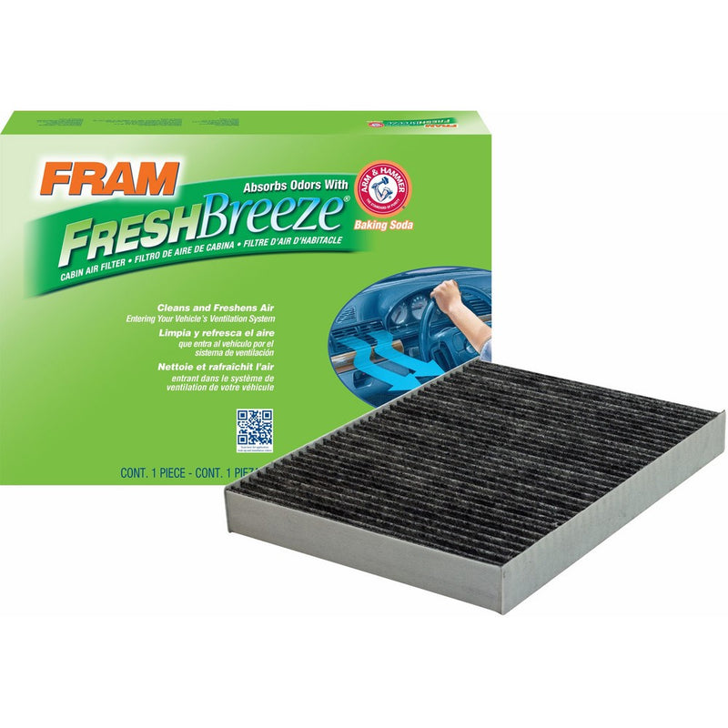 FRAM CF11668 Fresh Breeze Cabin Air Filter with Arm & Hammer