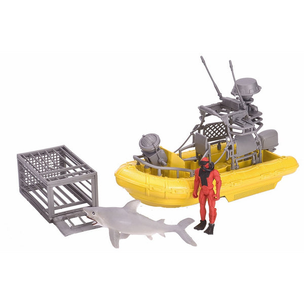 Wild Republic E-Team X Shark Set Playset