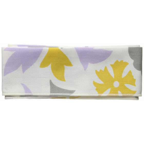 Sweet Potato Fiona Mobile Arm Cover Suzani, White/Purple/Yellow