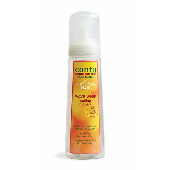 Cantu Natural Hair Wave Whip Curling Mousse,8.4 oz