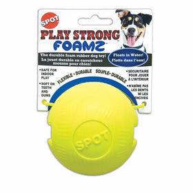 Ethical Pets 3.25" Play Strong Foamz Rubber Dog Ball