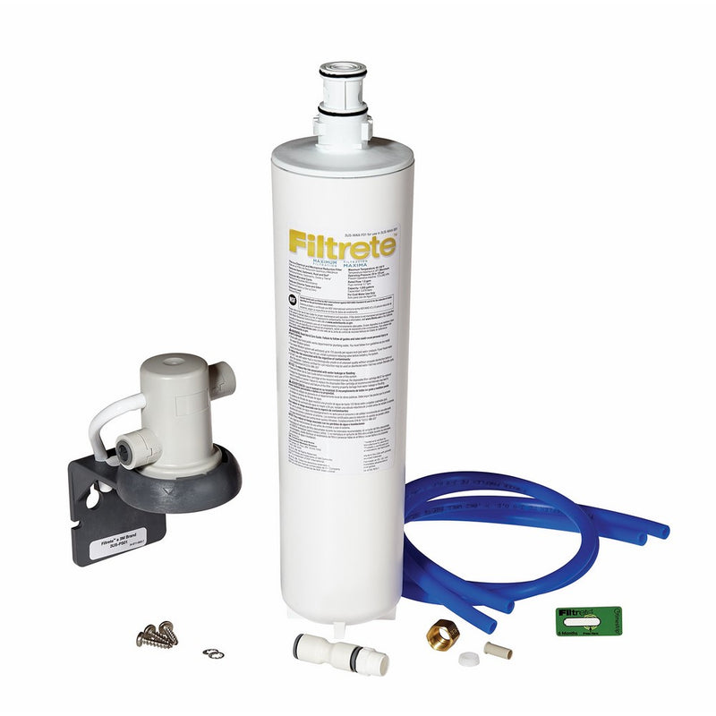Filtrete Maximum Under Sink Water Filtration System, Easy to Install, Reduces 99% Lead Much More (3US-MAX-S01)