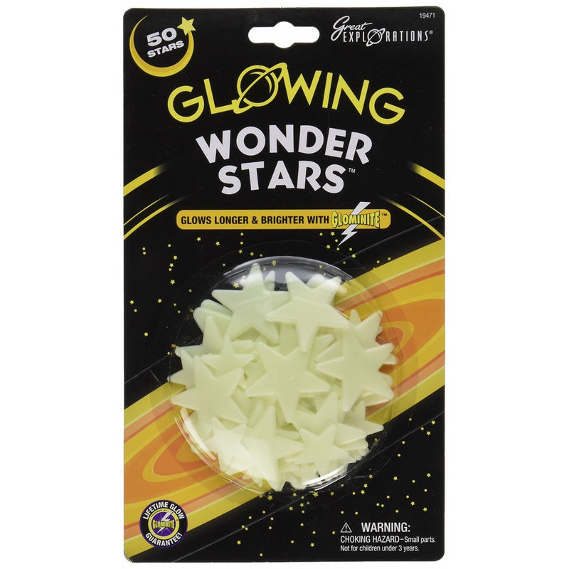 Great Explorations Glow In The Dark Wonder Stars (50 Stars)