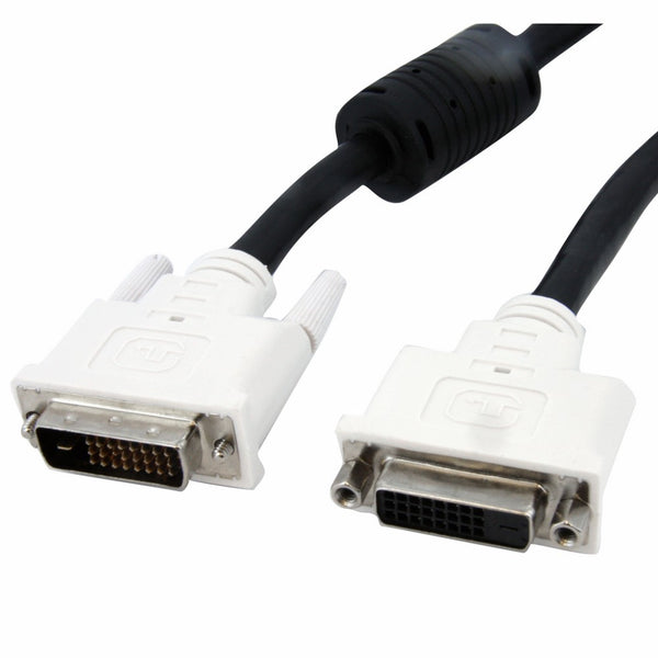 StarTech.com DVIDDMF10 DVI Extension Cable - 10 ft - Dual Link - Male to Female Cable - 2560x1600 - DVI-D Cable - Computer Monitor Cable - DVI Cord