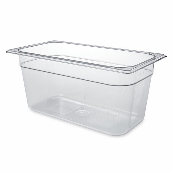 Rubbermaid Commercial Products FG118P00CLR 1/3 Size 5-3/8-Quart Cold Food Pan