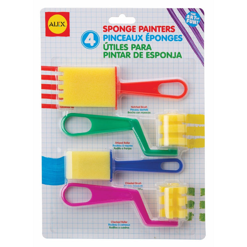 ALEX Toys Artist Studio 4 Sponge Painters