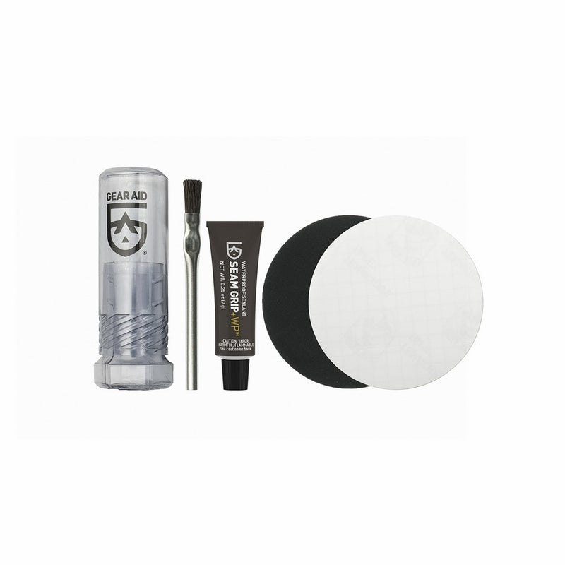 Gear Aid Seam Grip WP Repair Kit for Tents and Outdoor Gear, 0.25 oz adhesive  3" Tenacious Tape patches