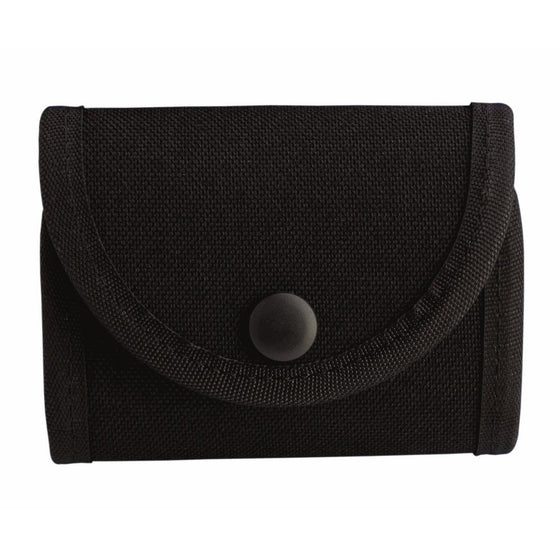 Uncle Mike's Kodra Duty Nylon Web Double Snap Close Latex Glove Pouch, Black