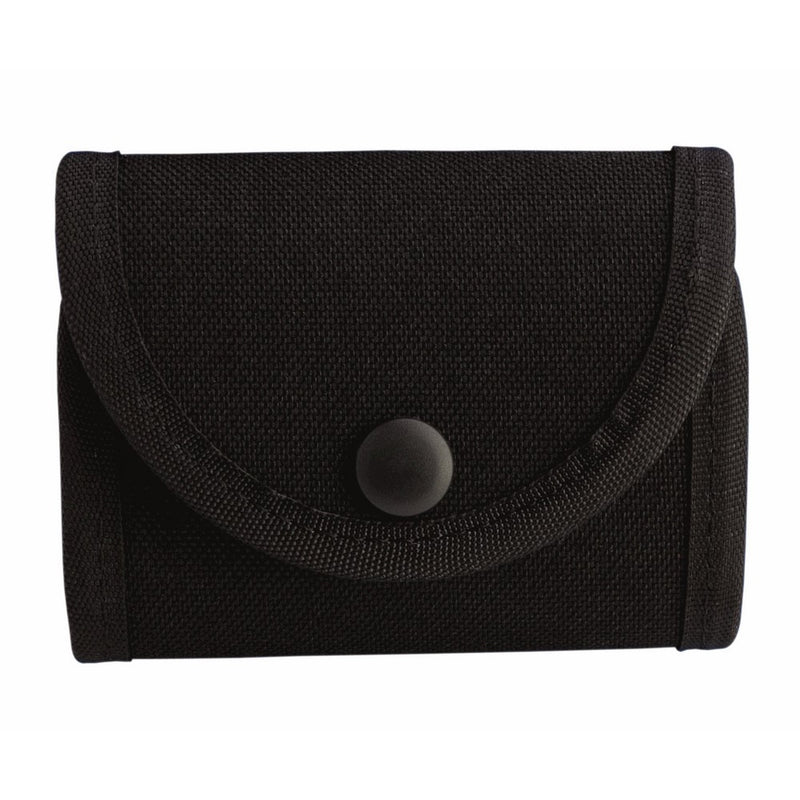 Uncle Mike's Kodra Duty Nylon Web Double Snap Close Latex Glove Pouch, Black