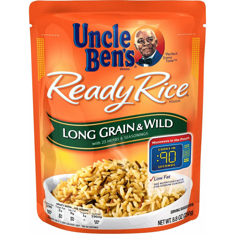 UNCLE BEN'S Ready Rice: Long Grain & Wild (12pk)