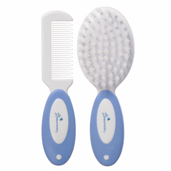 Dreambaby Deluxe Brush and Comb Set (Blue)