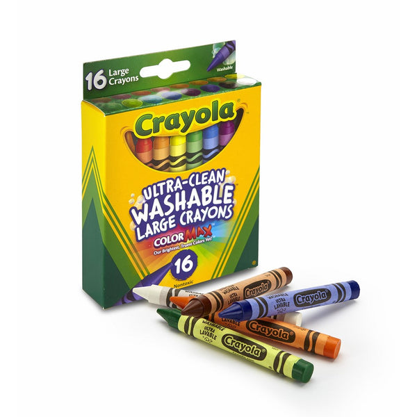 Crayola Washable Crayons 16-pk.