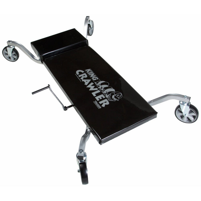 Traxion 1-220 King Crawler Mechanic's Creeper with Lever-Lock Braking System