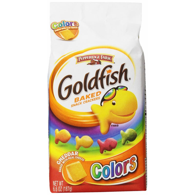 Pepperidge Farm Goldfish, Colors, 6.6-Ounce Package