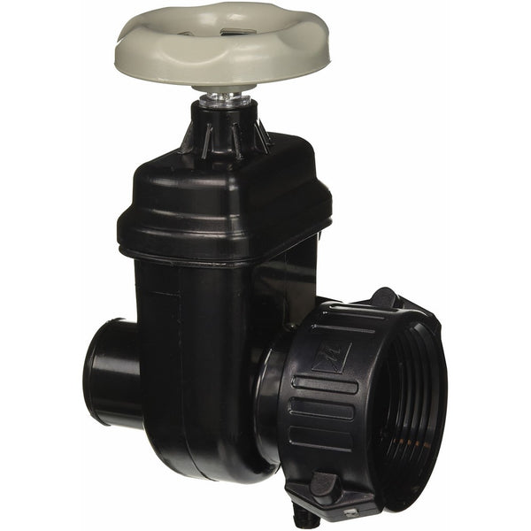 Waterway WV001H 1.5" Union x Smooth Barb Slice Valve for Above Ground Pools