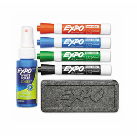SAN80653 - Expo Low Odor Dry Erase Marker Starter Set
