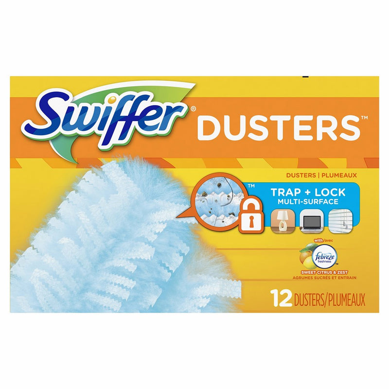 Swiffer 180 Dusters Refills with Febreze Sweet Citrus & Zest Scent, 12 Count