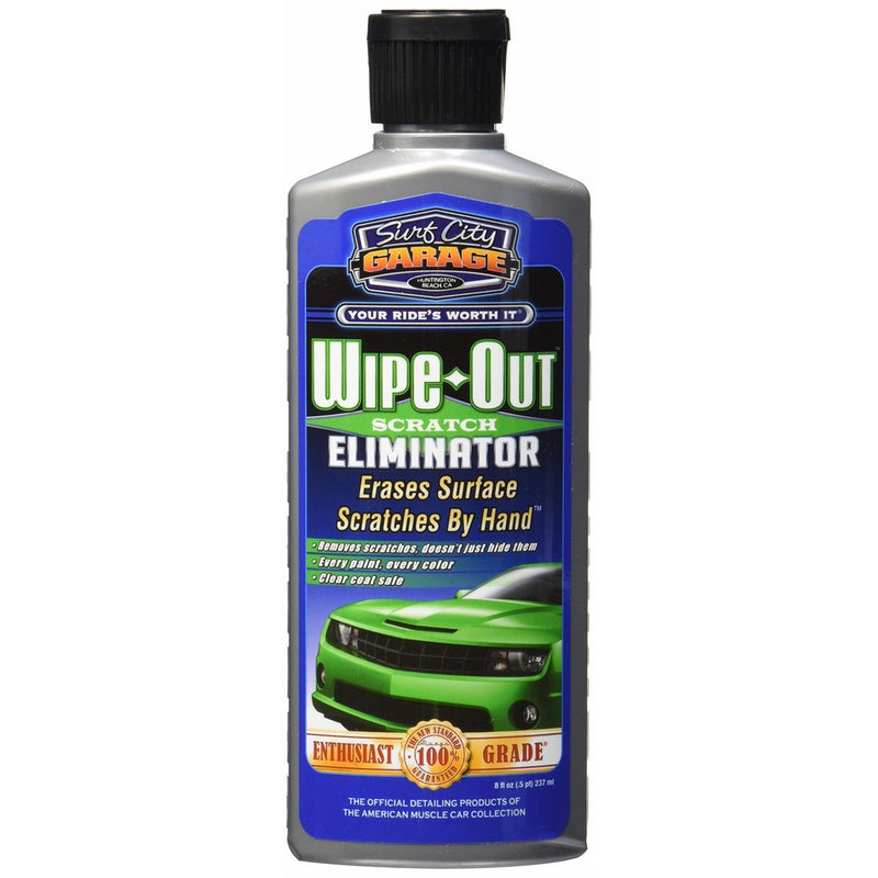 Surf City Garage 487 Wipe Out Scratch Remover, 8 oz.