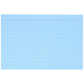 Recycled Oxford Color-Pack Index Cards, Ruled, 4"x6", 20 Each 5 Colors, 100/Pack ESS34610 (SROXF34610)