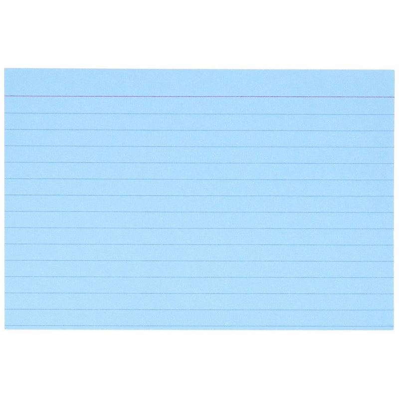 Recycled Oxford Color-Pack Index Cards, Ruled, 4"x6", 20 Each 5 Colors, 100/Pack ESS34610 (SROXF34610)