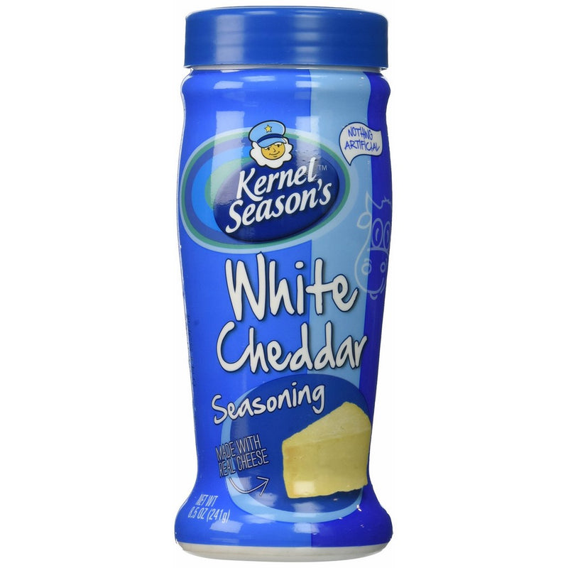 Kernel Seasons Popcorn Seasoning Jumbo Size 8.5oz White Cheddar