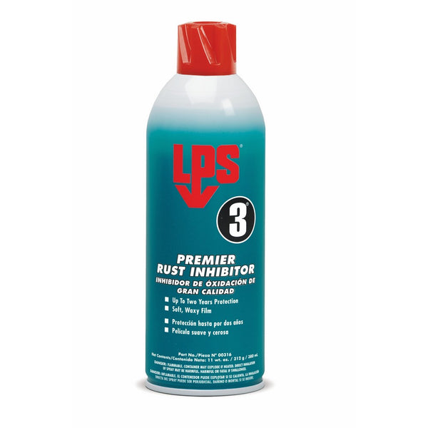 LPS 3 Premier Rust Inhibitor, 11 oz Aerosol (Pack of 12)